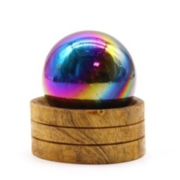 Esfera de cristal de amatista de 50… · AW-GemS-32 | HogarLider