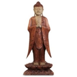 Estatua de Buda en pie - 1 m Bienvenida | HogarLider