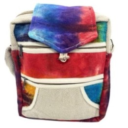 Bolso bandolera de cáñamo teñido… · AW-HempB-25 | HogarLider