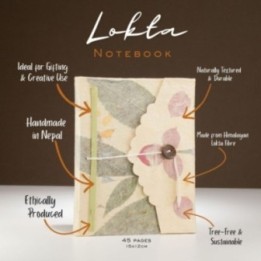 Cuaderno grande de Lokta Bougainvill… · AW-Lokta-10 | HogarLider