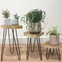 Juego de 3 maceteros de madera… · AW-PSS-01 | HogarLider