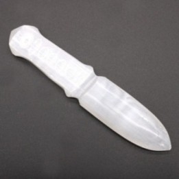 Cuchillo Ritual Selenita - Chakra | HogarLider