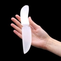 Cuchillo ritual de Selenita - Clasico | HogarLider