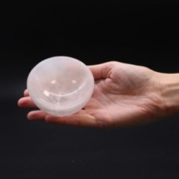 Cuenco redondo de selenita - 8cm | HogarLider