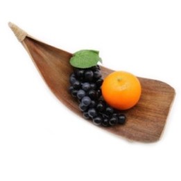 Juego de fruteros de hoja de coco - Natural | HogarLider