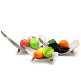 Juego de fruteros de hoja de coco - Blandeado | HogarLider