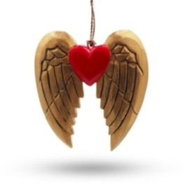 Ala y corazón de ángel de Navidad… · AW-WXD-03 | HogarLider
