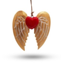 Ala y corazón de ángel de Navidad… · AW-WXD-04 | HogarLider