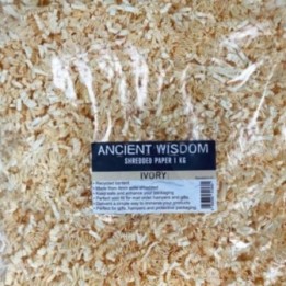 Frissure de Papier ZigZag DeLux - Ivoire (1KG) | HogarLider