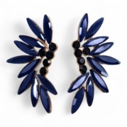 Pendientes de Cristal Vintage - Hadas - Azul | HogarLider