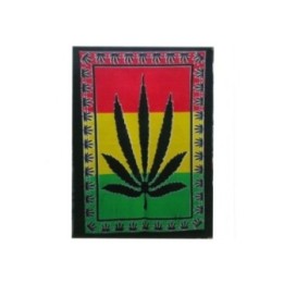 Arte de pared de algodón - Hoja de hierba | HogarLider