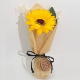 Flor de jabón - Girasol individual | HogarLider