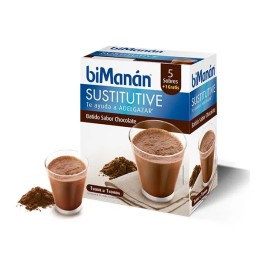 Bimanán Sustitutive Batido Chocolate 5 Unidades | HogarLider