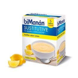 Bimanán Sustitutive Natillas Limón 5 Unidades | HogarLider
