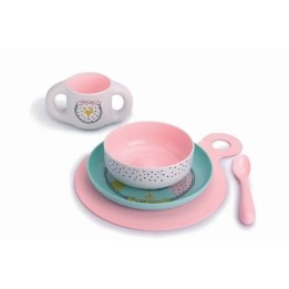 Suavinex Vajilla Aprendizaje 6 Meses Rosa | HogarLider