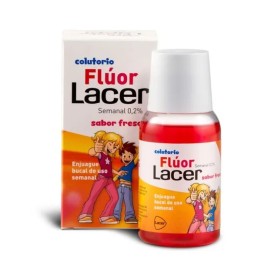 Lacer Colutorio Infantil Flúor Fresa 0,2 100ml | HogarLider