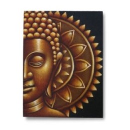 Mandala Medio Buda Dorado 60x80cm | HogarLider