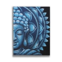 Mandala Medio Buda Azul 60x80cm | HogarLider