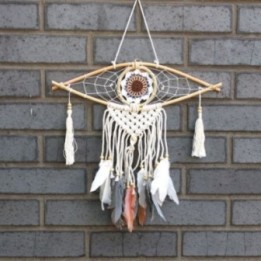 Atrapasueños - Sm Macramé Ojo Colores Surt | HogarLider