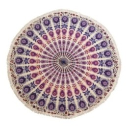 Pequeño Mandala Redondo de Algodón… · AW-CWA-33 | HogarLider