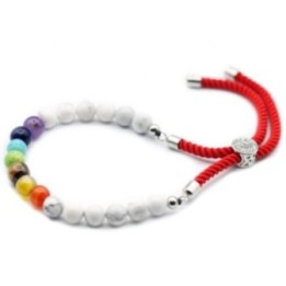 Pulsera de hilo rojo con Khaulita… · AW-GemSB-06 | HogarLider