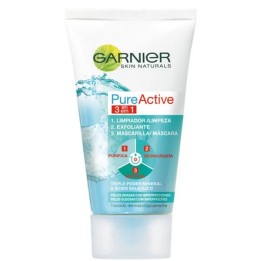 Garnier Active 3 In 1 Cleansing Gel 150ml | HogarLider