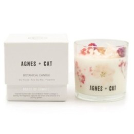 Vela de cera de soja botánica Agnes… · AW-ACBFC-01 | HogarLider