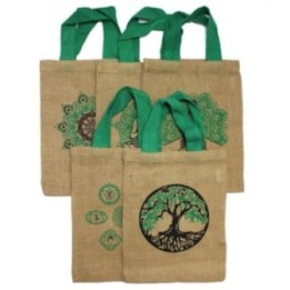 Bolsa de Yute- 5 Diseños Místicos ( Aleatorio) | HogarLider