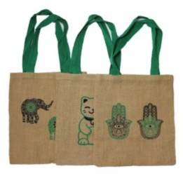 Bolsa de Yute Grande - 3 Diseños ( Aleatorio) | HogarLider
