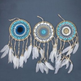 Atrapasueños-Macramé Azul 16cm… · AW-MDC-06 | HogarLider