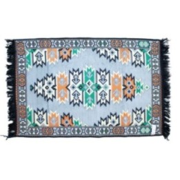 Alfombra Kilim 125x80 cm - Carbón | HogarLider