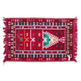 Alfombra Kilim 125x80 cm - Rojo | HogarLider