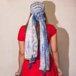 Nomad Sari Bufanda estampada de… · AW-NSMed-33 | HogarLider