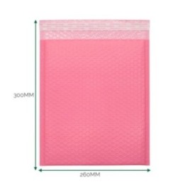 Sobre burbuja de polietileno rosa (260x300+40mm) | HogarLider
