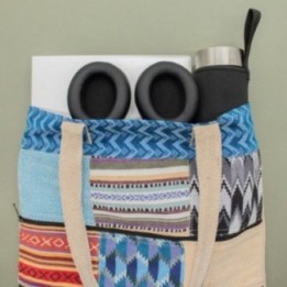 Bolso Tote Patchwork de Katmandú… · AW-HempB-54 | HogarLider