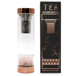 Botella de cristal para te - oro… · AW-CGTIB-02 | HogarLider