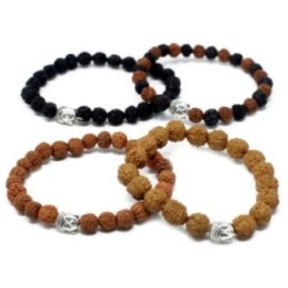Surtido de brazaletes Rudraksha Buddah | HogarLider