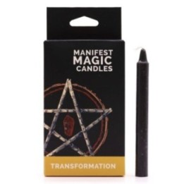 Velas Mágicas Manifest (pack de 12) - Negro | HogarLider