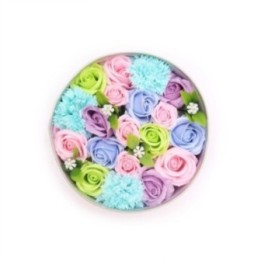 Caja Redonda - Baby Blessings - Azules | HogarLider