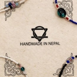 Tobillera fina de howlita nepalí de… · AW-NEF-27 | HogarLider
