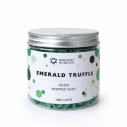 Jabón Cremoso de Dubái - Trufa Esmeralda 120 g | HogarLider