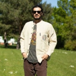 Nomad Sari Kathmandu Camisa - Piedra - Mediano | HogarLider