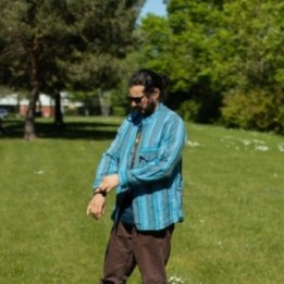 Nomad Sari Grandad Camisa - Turquesa - XL | HogarLider
