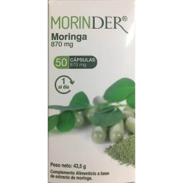 Morinder Moringa 870mg 50 Cápsulas | HogarLider