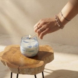 Velas en frascos de vidrio pequeños - Seabreeze | HogarLider