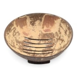 Jabonera de Coco Natural - Redonda - 11 cm | HogarLider