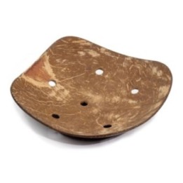 Jabonera de Coco Natural - Cuadrada - 11 cm | HogarLider