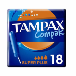 Tampax Compak Super Plus 18 Unidades | HogarLider