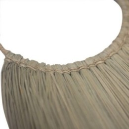 Large Seagrass Fan Wall Decor - Natural | HogarLider