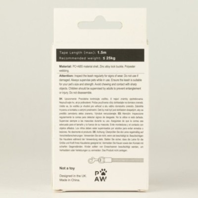 Correa para mascota Paw - Pocket Pod - Verde - 1.5 m